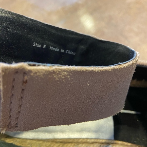 Dolce Vita  Suede Straw Wedge | Espadrille | Size: 8 - Picture 5 of 6